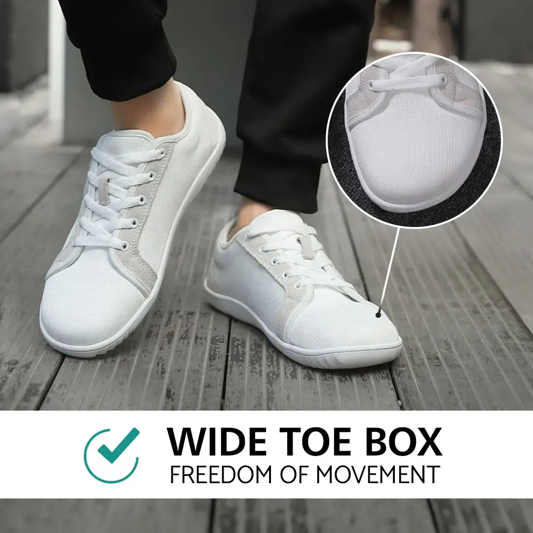 Kani Minimalist Barefoot Shoes - Wide Toe Box Unisex Zero-Drop Sneakers