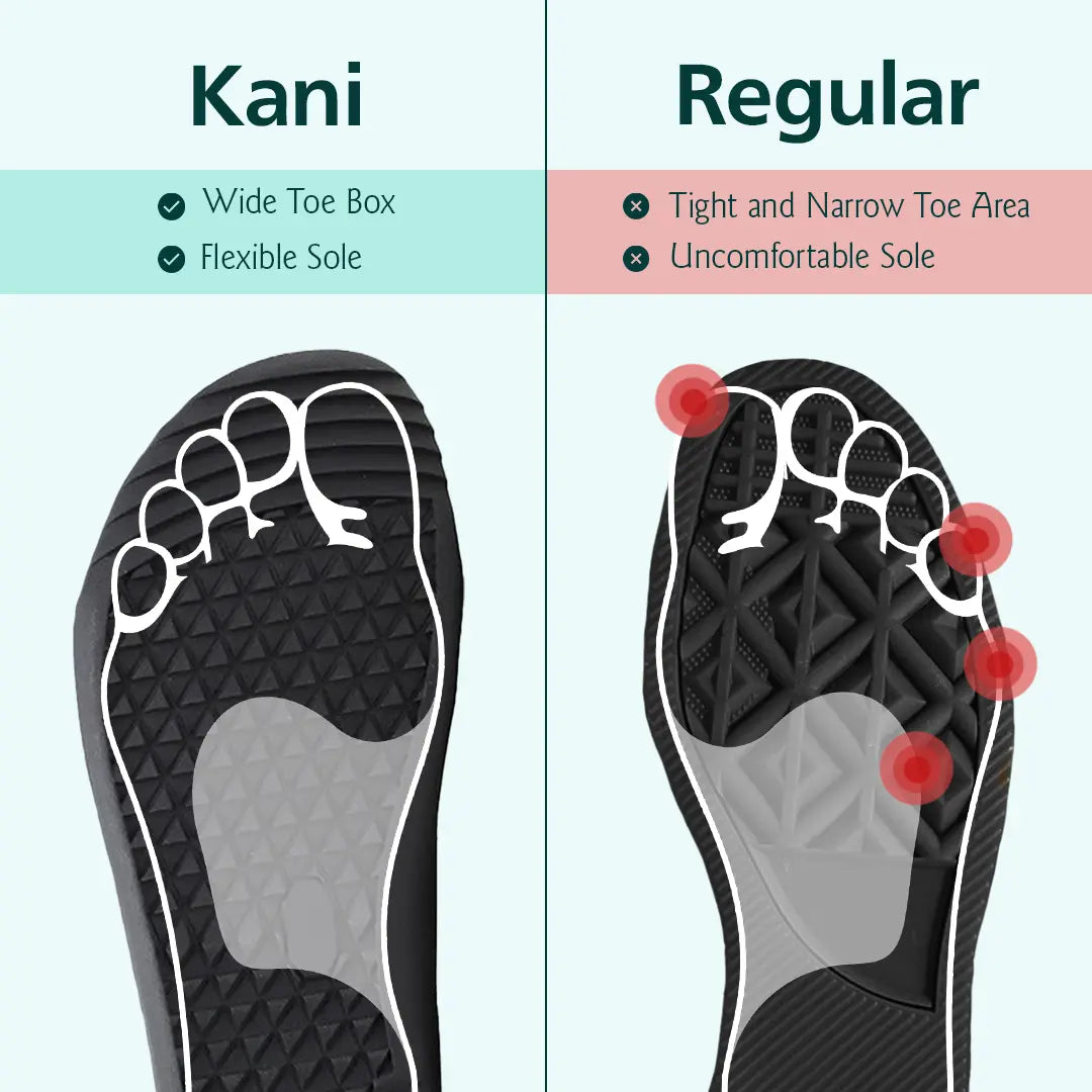 Kani Minimalist Women's Barefoot Shoes - Wide Toe Box & Lightweight