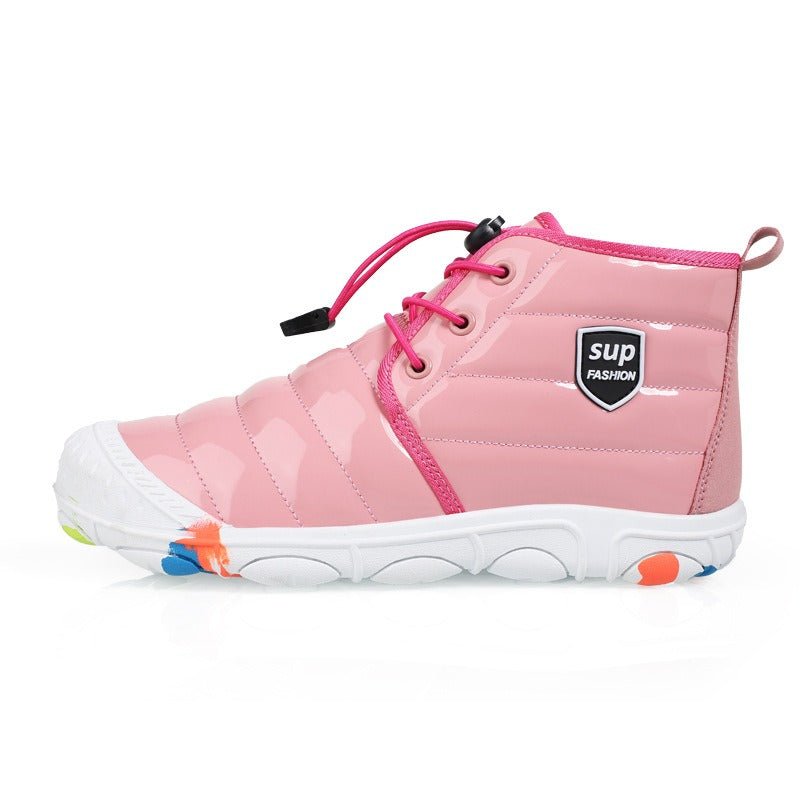 Kid & Toddler Winterproof Barefoot Shoes - Balobarefoot-Pink-US 10 / EU 28-