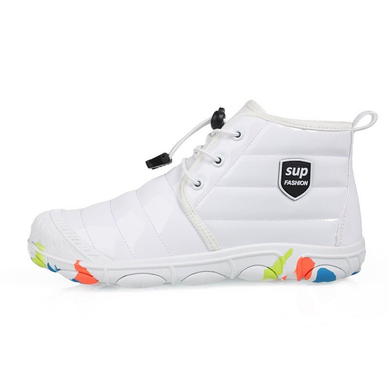 Kid & Toddler Winterproof Barefoot Shoes - Balobarefoot-White-US 10 / EU 28-