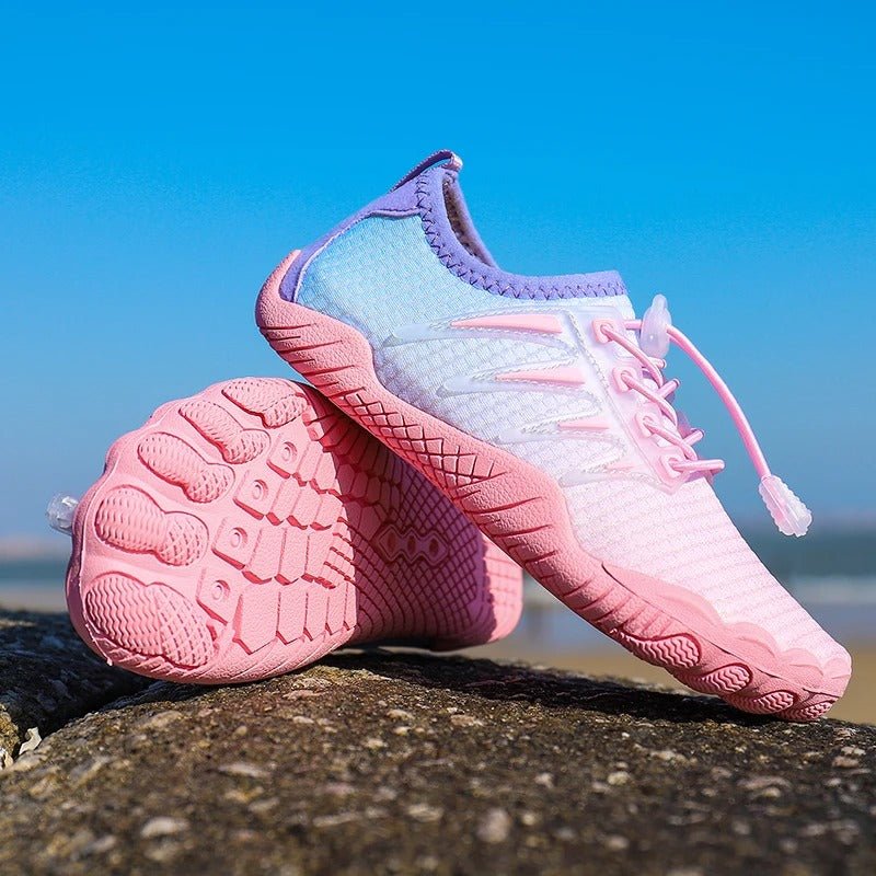 LAYA CHILDREN SPRING AND SUMMER BAREFOOT SHOES - Balobarefoot-Pink-11-