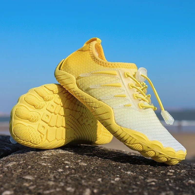 LAYA CHILDREN SPRING AND SUMMER BAREFOOT SHOES - Balobarefoot-Yellow-11-