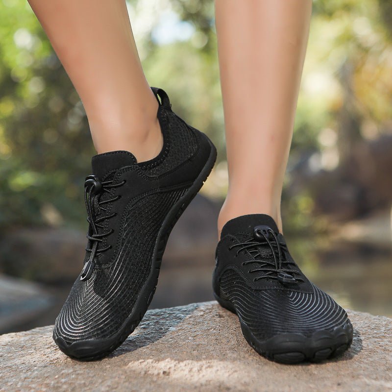 Malta Women Barefoot Shoes - Balobarefoot-Black-5.5-