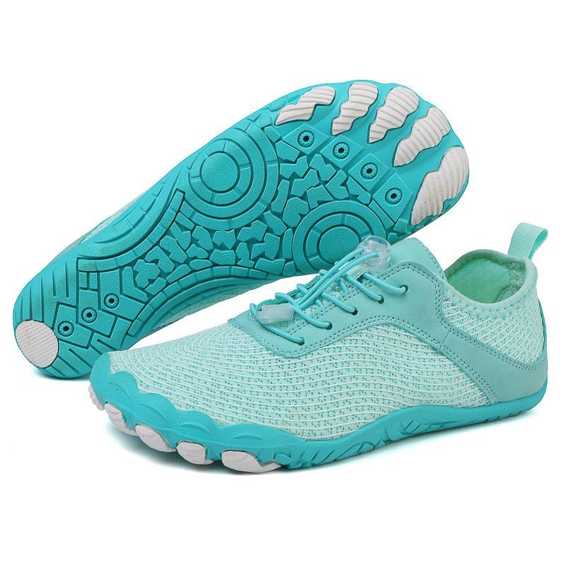 Malta Women Barefoot Shoes - Balobarefoot-Cyan-5.5-