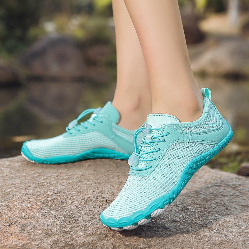 Malta Women Barefoot Shoes - Balobarefoot-Cyan-5.5-