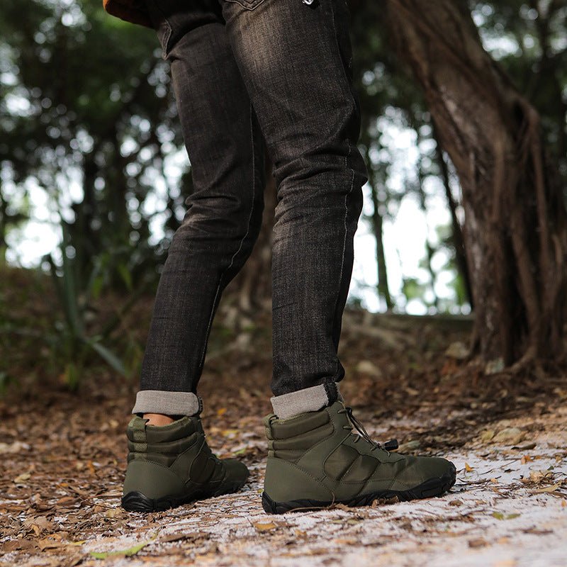 Polo Women Winter Barefoot Shoes - Balobarefoot-Olive-7-