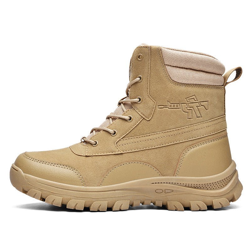 Tera-Hike Boss Tactical Mountaineering Snow Boots - Balobarefoot-Sand-7-