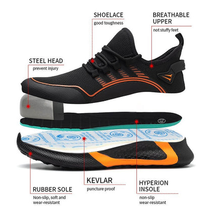 Ultra Lightweight Safety Shoes