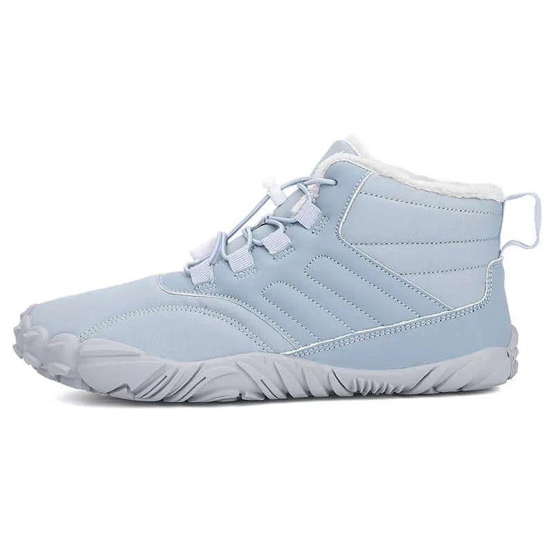 Arcticstep® Winter Pro - Warm & Fleece-Lined Women Barefoot Winter Shoes - Balobarefoot-Light Blue-7-