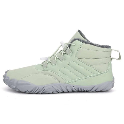 Arcticstep® Winter Pro - Warm & Fleece-Lined Women Barefoot Winter Shoes - Balobarefoot-Teal-7-
