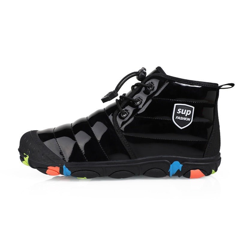 Kid & Toddler Winterproof Barefoot Shoes - Balobarefoot-Black-US 10 / EU 28-