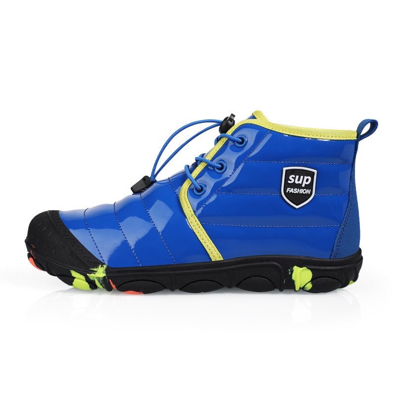 Kid & Toddler Winterproof Barefoot Shoes - Balobarefoot-Blue-US 10 / EU 28-