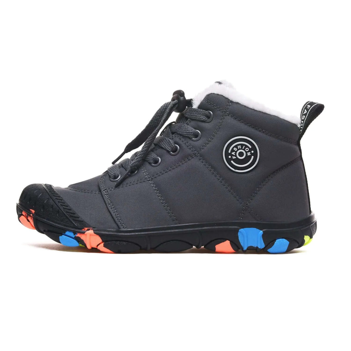 Kid Winter Pro Barefoot Shoes - Balobarefoot-Cloud Gray-12-