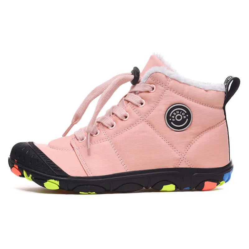 Kid Winter Pro Barefoot Shoes - Balobarefoot-Princess Pink-12-