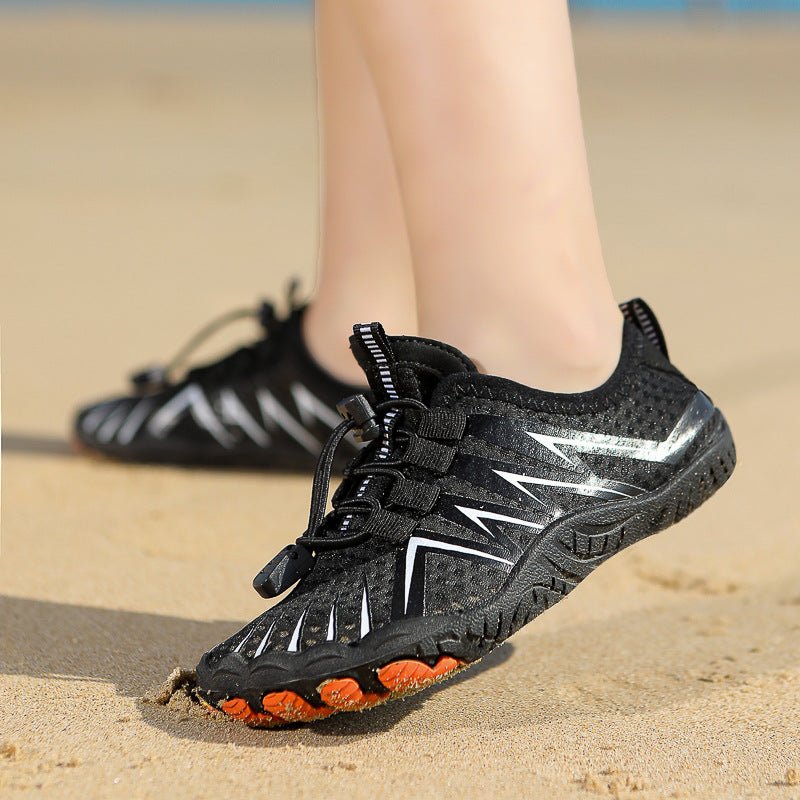 Luca Children Barefoot Shoes for Spring and Summer - Balobarefoot-Black-10.5-