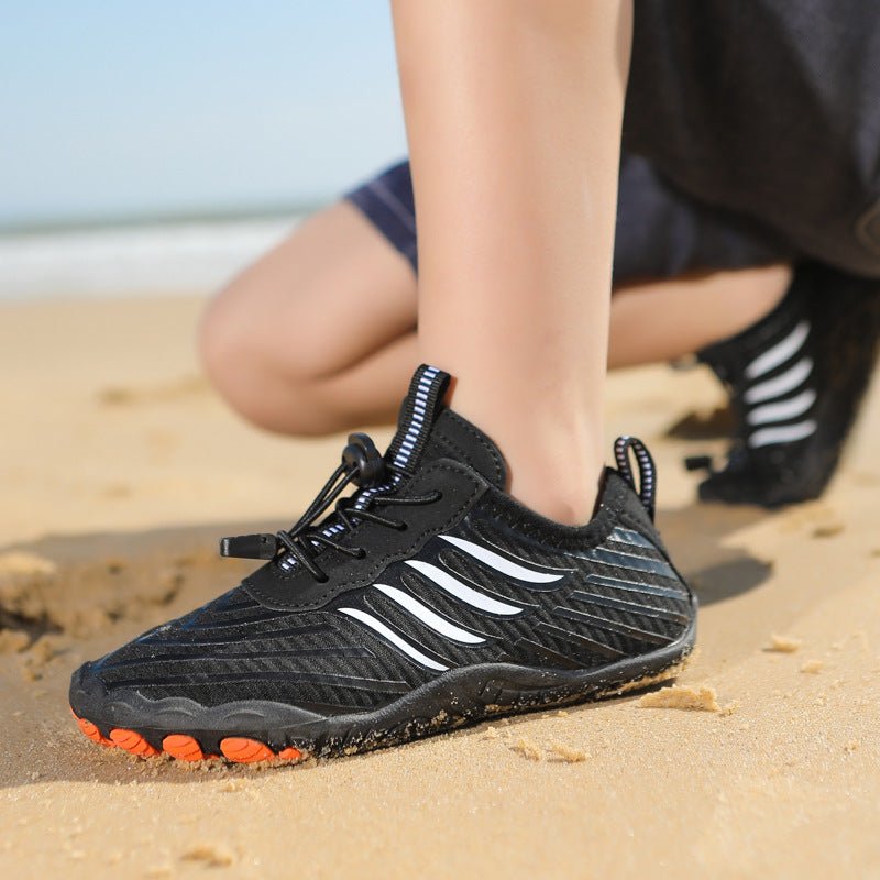 Luca Children Barefoot Shoes for Spring and Summer - Balobarefoot-Black-10.5-