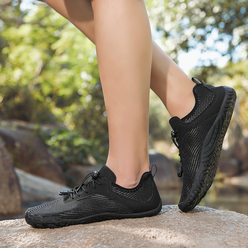 Malta Women Barefoot Shoes - Balobarefoot-Black-5.5-
