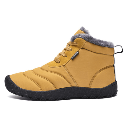 North Winter Barefoot Boots® - Wide toebox, Zero-Drop Sole Winter Shoes - Balobarefoot-Khaki-7-