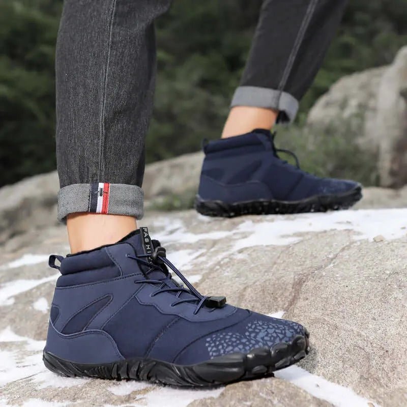 Polar - Zero-Drop Barefoot Winter Boots - Balobarefoot-Darkblue-7-