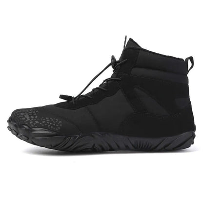 Polar - Zero-Drop Barefoot Winter Boots Women - Balobarefoot-Black-7-