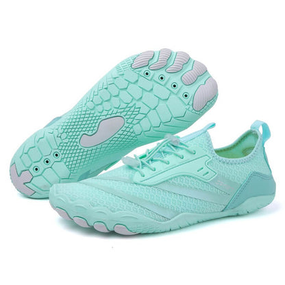 Reina Women's Barefoot Shoes - Balobarefoot-Turquoise-5-