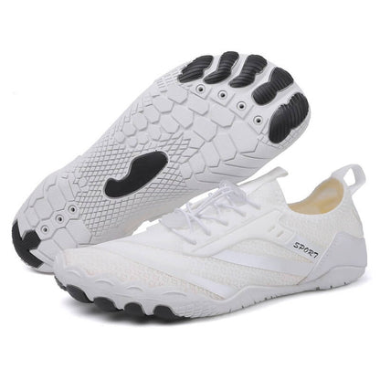 Reina Women's Barefoot Shoes - Balobarefoot-White-5-
