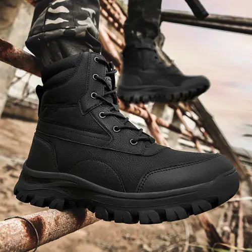 Tera-Hike Boss Tactical Mountaineering Snow Boots - Balobarefoot-Military Green-7-