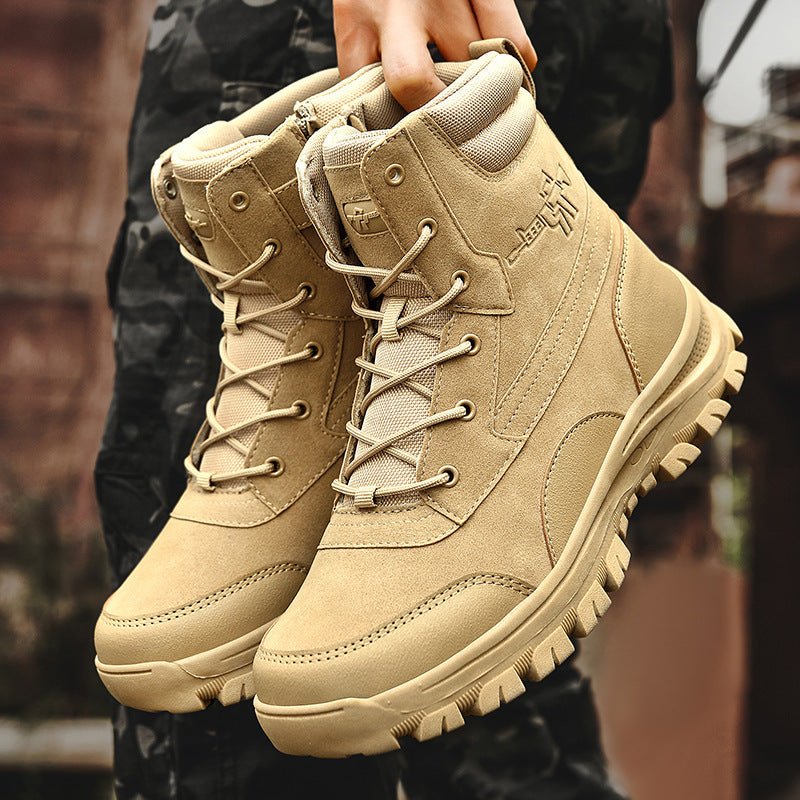 Tera-Hike Boss Tactical Mountaineering Snow Boots - Balobarefoot-Military Green-7-